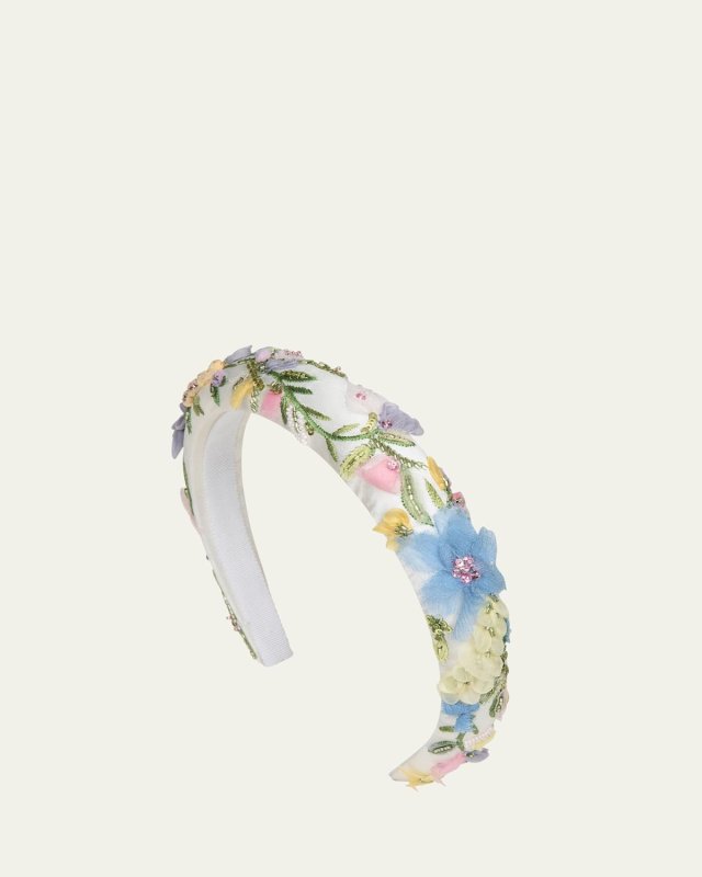 Camry Beaded Floral Headband
